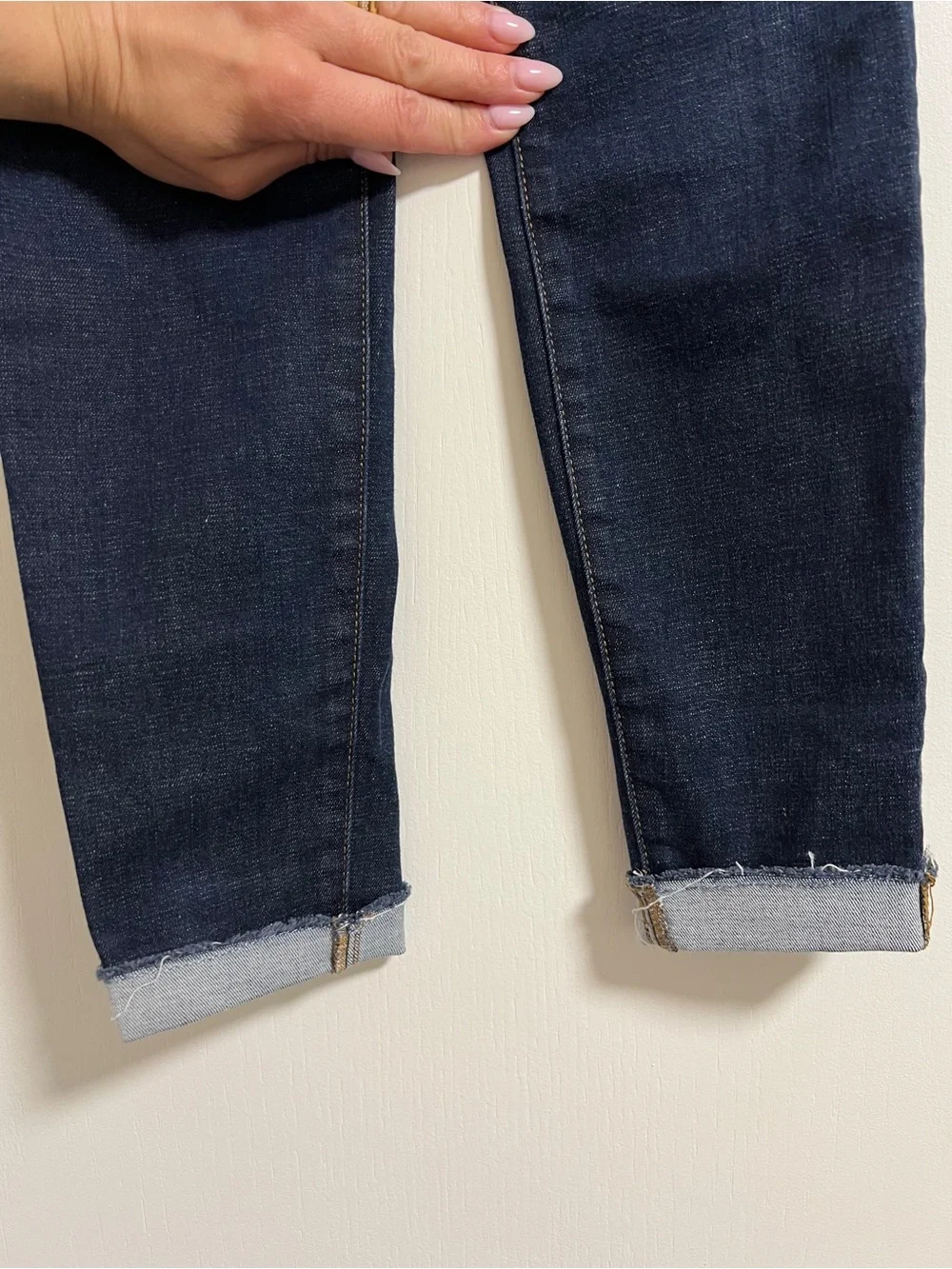 FRAME Le High Skinny High Waist Jeans - Dark Indigo size 24 - Picture 5 of 14